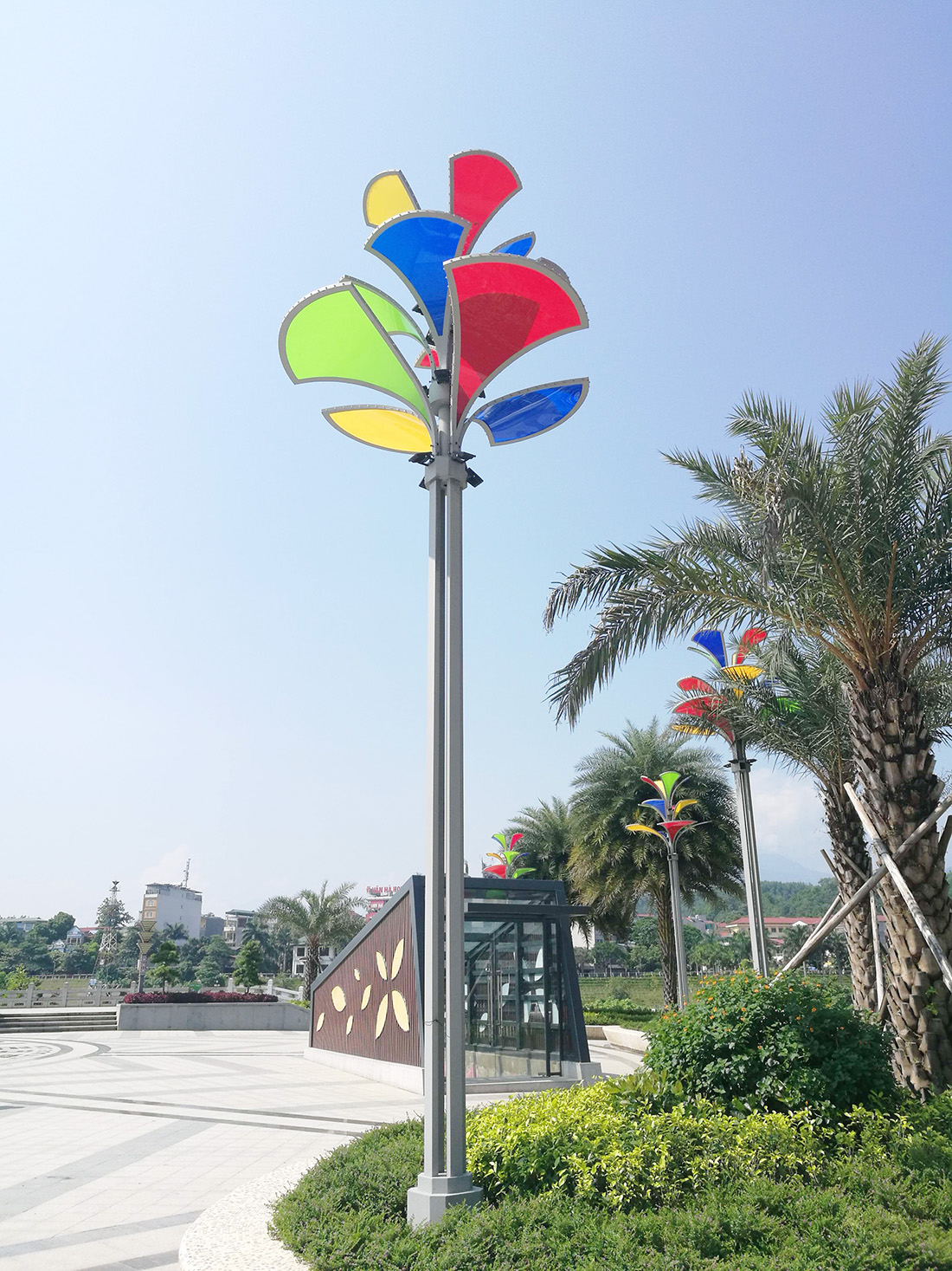 云南紅河洲河口縣國門形象景觀照明提升改造項目